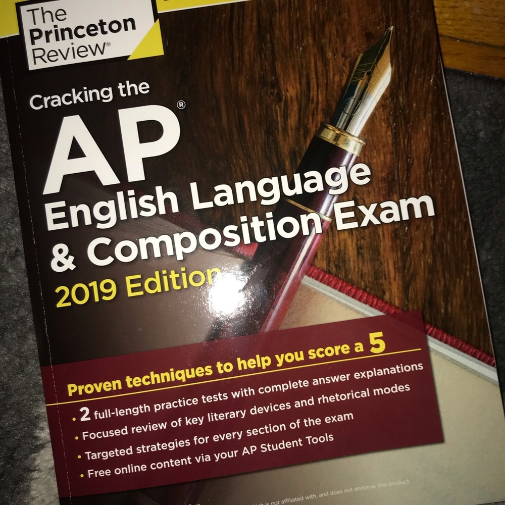 Princeton Review AP Language Book - Picture 2 of 2